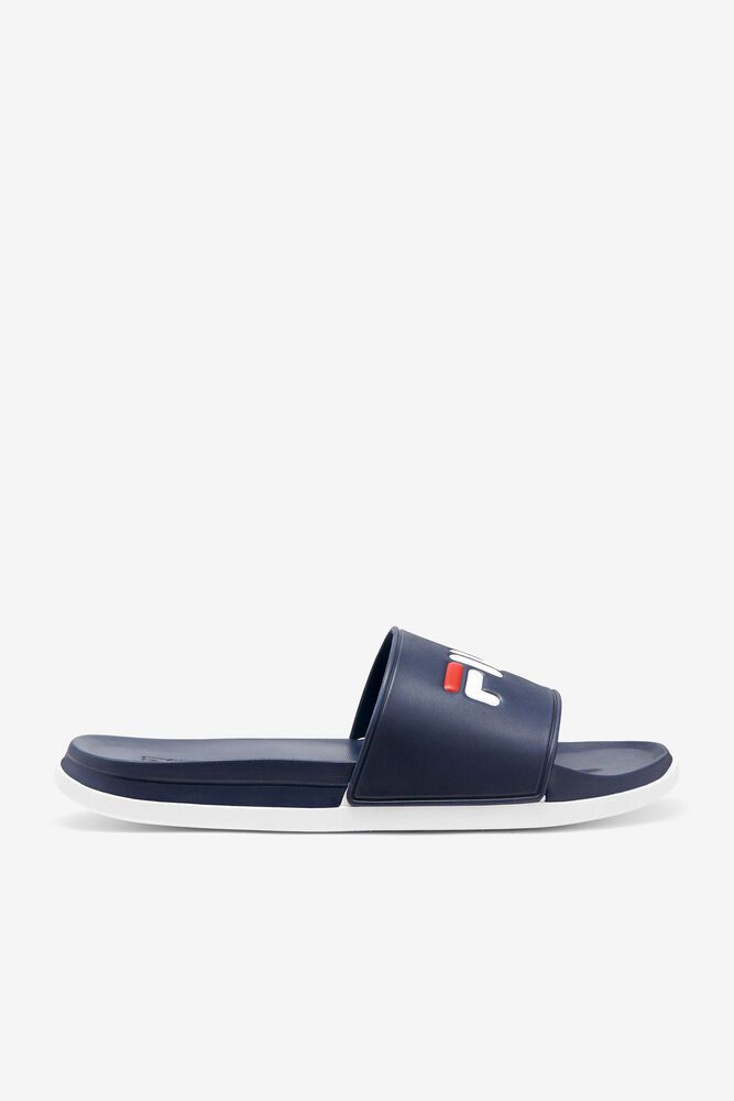 Fila Sandals Mens Navy Drifter Luxe - Ireland 95120-ORTJ